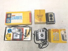 lot of 3 Kodak Cameras With boxes Vintage