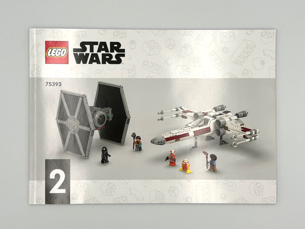 LEGO Star Wars 75393 TIE Fighter & X‑Wing Mash‑up Sealed Bags