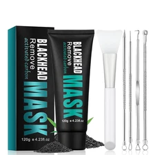 Blackhead Remover Mask - Deep Cleansing Charcoal Peel-Off Mask for Women & Men