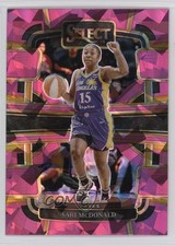 2024 Panini Select WNBA Concourse Pink Ice Prizm Aari McDonald #91 0jn9