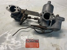 Jaguar Mk2 3.4 XK / 1” 3/4” SU Carb Carburettor For Spares Repair  + Linkage