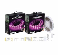 Geeni 2 PACK LED Strip Lights Smart 16.4ft Works with Alexa & Tik Tok