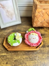 Handmade Crochet Keychain Soft Cute Charm Accessory