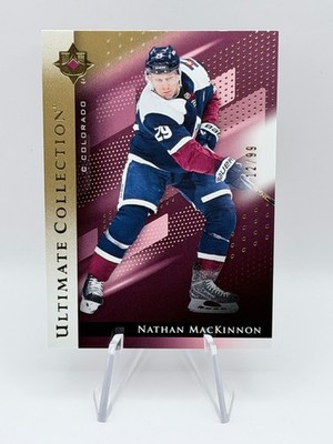Nathan MacKinnon - 2024-25 Ultimate Collection #33 Gold /99 Avalanche SP