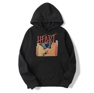 Ann und Nancy Wilson Herz Hund und Schmetterling Sweatshirt Hoodie S M L XL 234XL