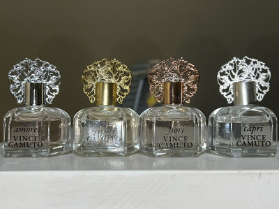 VINCE CAMUTO  WOMEN PERFUME SPLASH MINIATURE Sample lot 4 Capri Fiori Amore