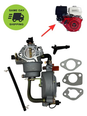 #ad Carburetor Dual Fuel Conversion Kit For Honda GX390 GX340 Water Pump LPG CNG $39.95