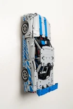 Vertical Wall Mount for LEGO Technic Nissan Skyline 42210 GT-R (R34) | 3d Print