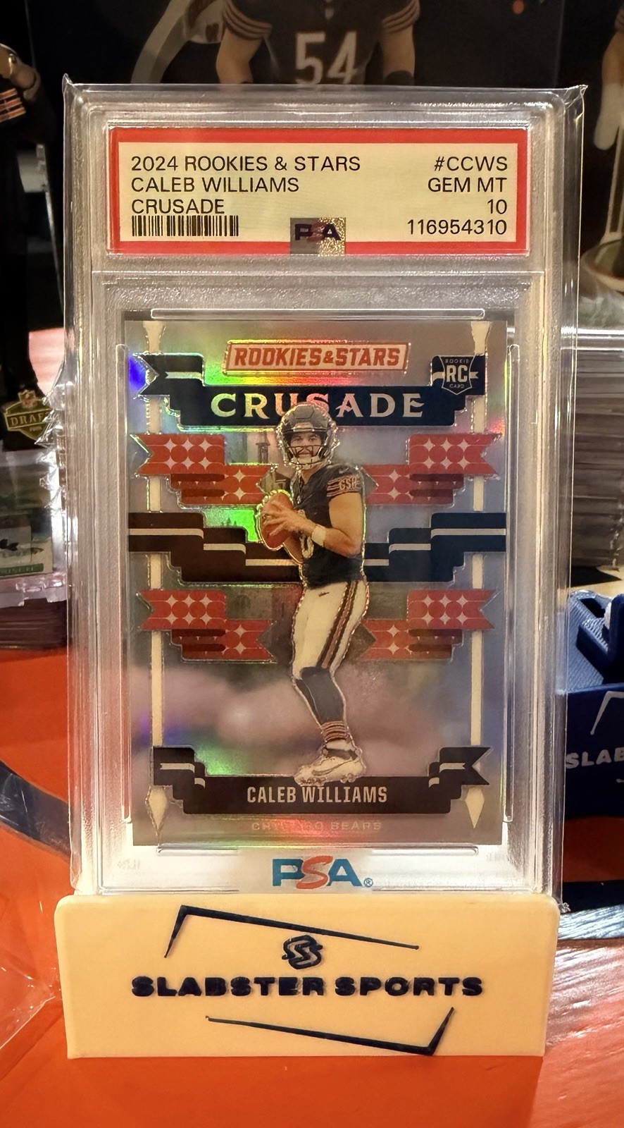 Caleb Williams Panini Rookies & Stars Crusade #CCWS Base