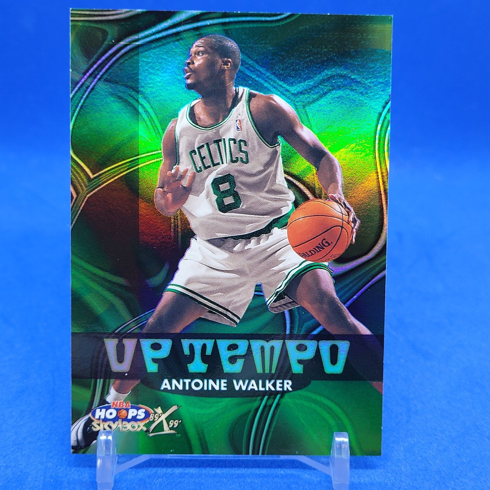 ANTOINE WALKER Boston Celtics 1999-00 Skybox NBA Hoops Decade Up Tempo #12UT