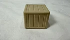 Vtg Fisher Price Little People Replacement 1976 Lift Load Depot Tan Crate Box