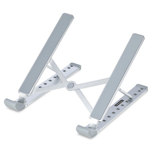 Startech.Com Foldable Portable Height Adjustable Ergonomic Laptop Stand Ventilat - 第 1/3 張圖片