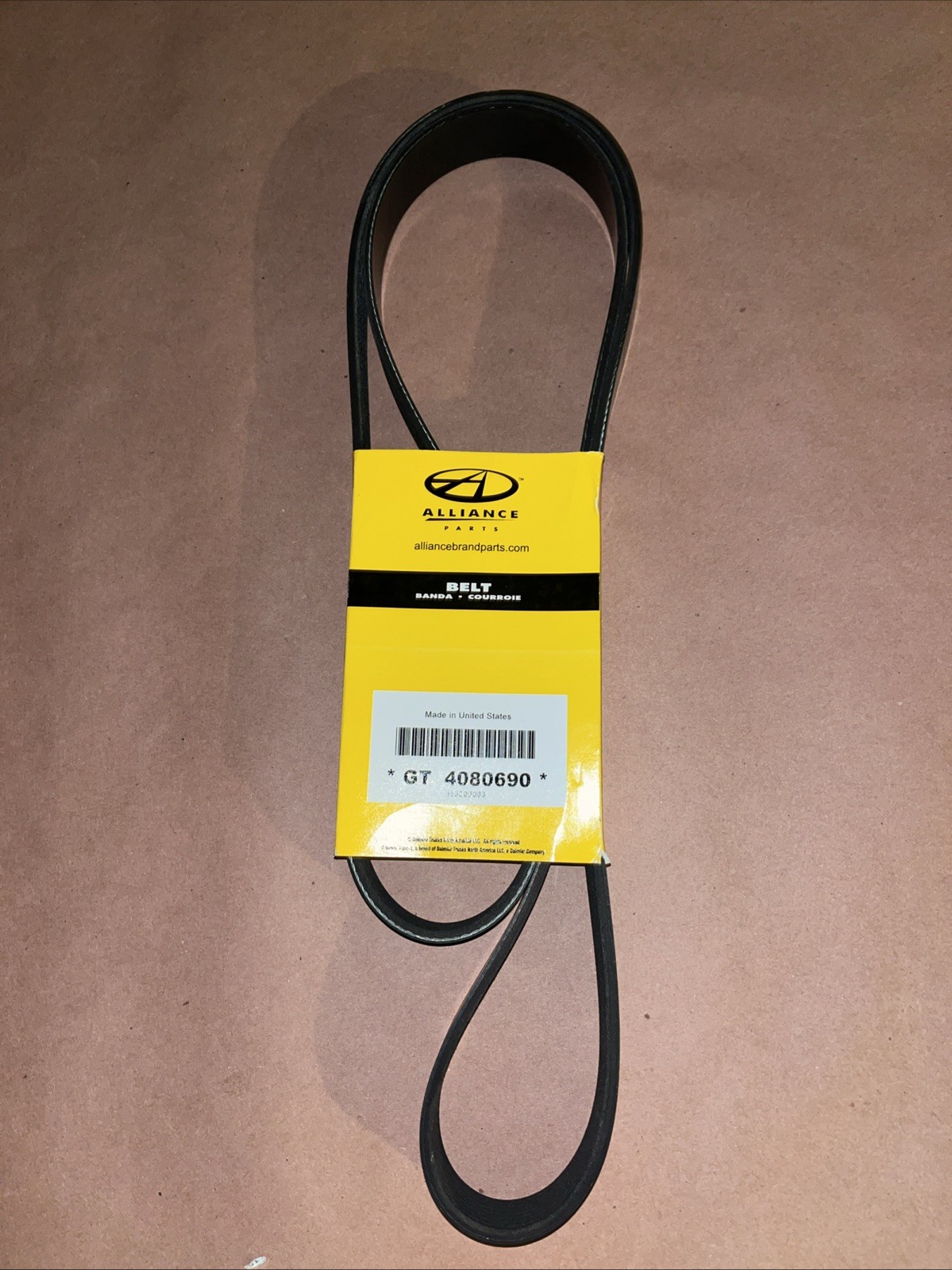 GT 4080690 Serpentine Fan Belt | 4080690 K080690 K080690HD 8PK1755 5080690 image 1