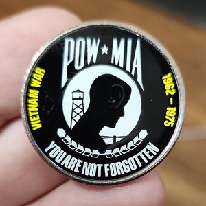 POW/MIA Vietnam War “You Are Not Forgotten” Novelty Half Dollar Style Coin 50C