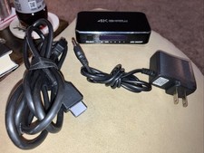 4 In 1 Out HDMI 2.0 Switch 4K ARC HDR w/HDMI Cable