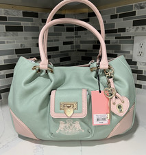 Juicy Couture Satchel Royal To Juicy In Frost Green NWT