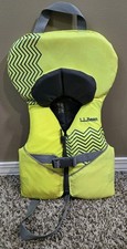 L.L. Bean Chartreuse Infant Life Vest 30lb or Less