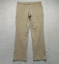 Tommy Hilfiger Pants Mens 36 X 32 Khaki Straight Leg Performance Stretch