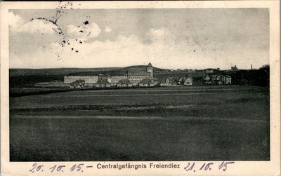 AK GRUSS AUS FREIEN DIEZ RHEIN LAHN KREIS CENTRAL GEFÄNGNIS 1915 PFALZ