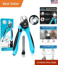 LED Dog Nail Clipper for Safe & Easy Trimming - Sharp & Durable Design