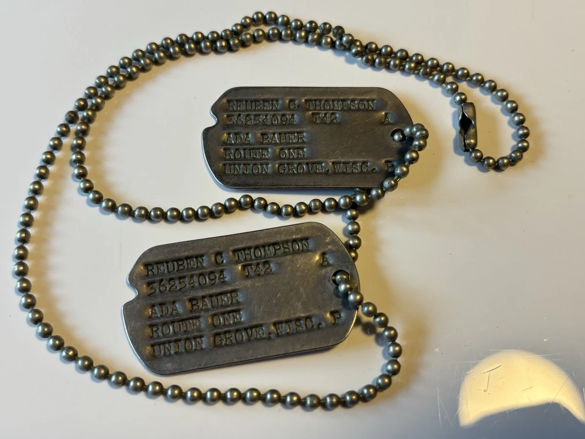 Ww2 Dog Tags for sale | eBay