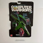 1989 Mattel Computer Warriors Asynk PC Board MOC New Sealed
