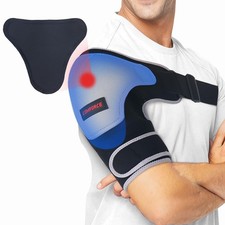 Shoulder Brace for Men with Gel Pack, Rotator Cuff Support Brace for AC Joint...