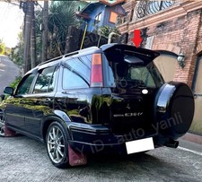Rear Roof Spoiler Wing With Led Brake Light Glossy Black For 1997-2001 Honda Crv Rear Roof Spoiler Wing With Led Brake Light Glossy Black For 1997-2001 Honda Crv