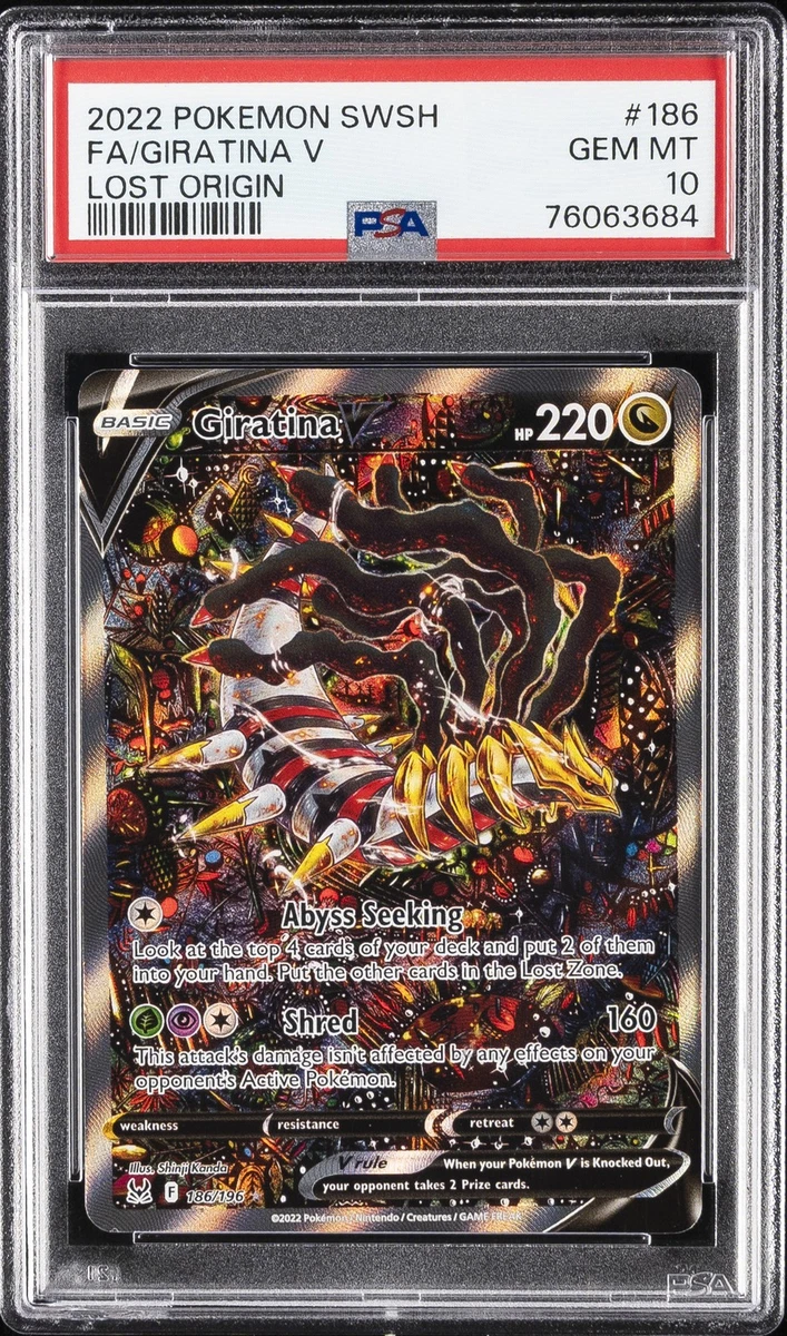 Giratina V 186/196 Swsh11: Lost Origin | eBay