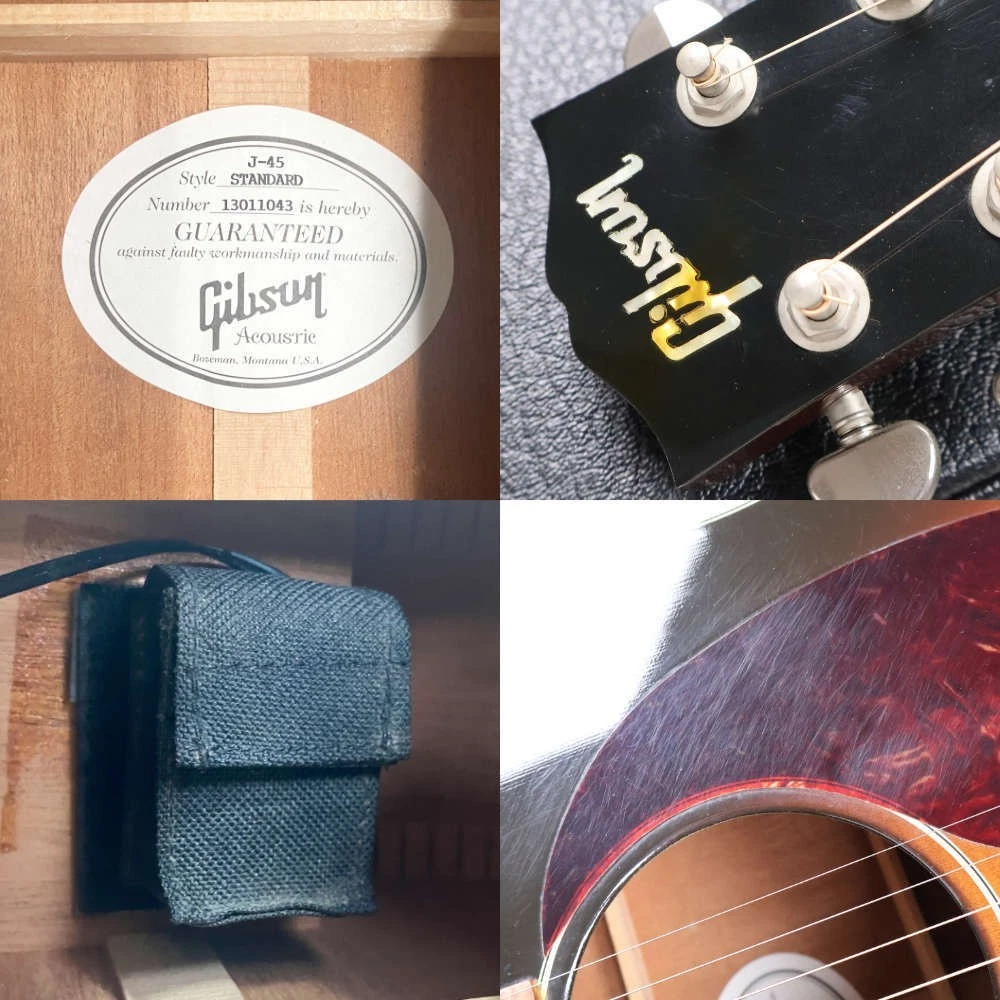 Gibson J-45 Standard 2011 Vintage Sunburst Acoustic Electric w/Hard Case