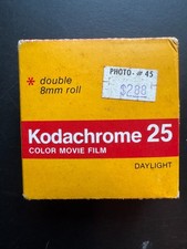 Kodachrome 25 Color Movie Film Daylight Double 8mm Roll Camera 25ft exp 1/1978