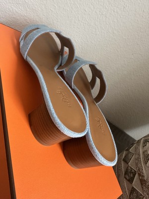 【美しきサンダーブルー】HERMES★Oasis★サンダル 美しきサンダーブルー】HERMES☆Oasis☆サンダル サンダル
