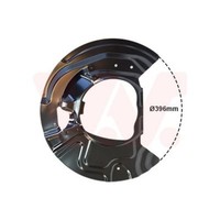 Van Wezel Spritzblech Bremsscheibe Vorne Links Passend FüR Bmw X5 X6 | 0687371