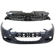Bumper Cover Fascia Front for Dodge Dart 2013-2016
