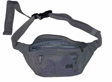 TINYAT fanny pack Adjustable Snap On Waist Pack Bag With Zippers