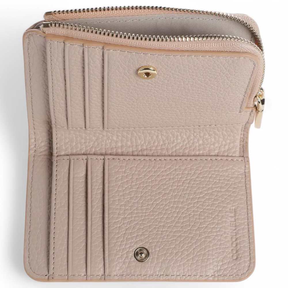NEW COCCINELLE Wallet Female Leather Black - E2MW511D101N12