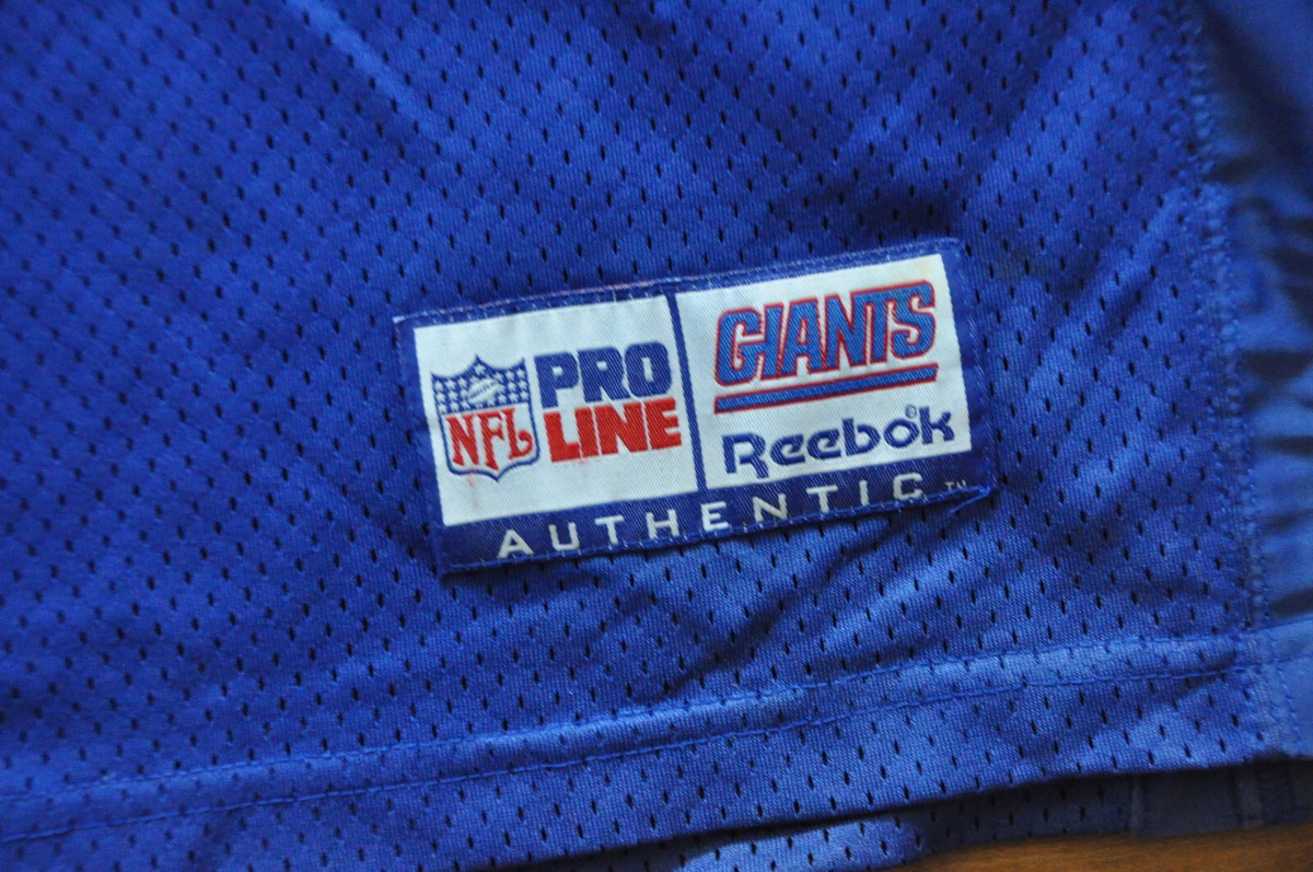 Lawrence Taylor New York Giants Reebok Jersey Authentic Sewn Pro