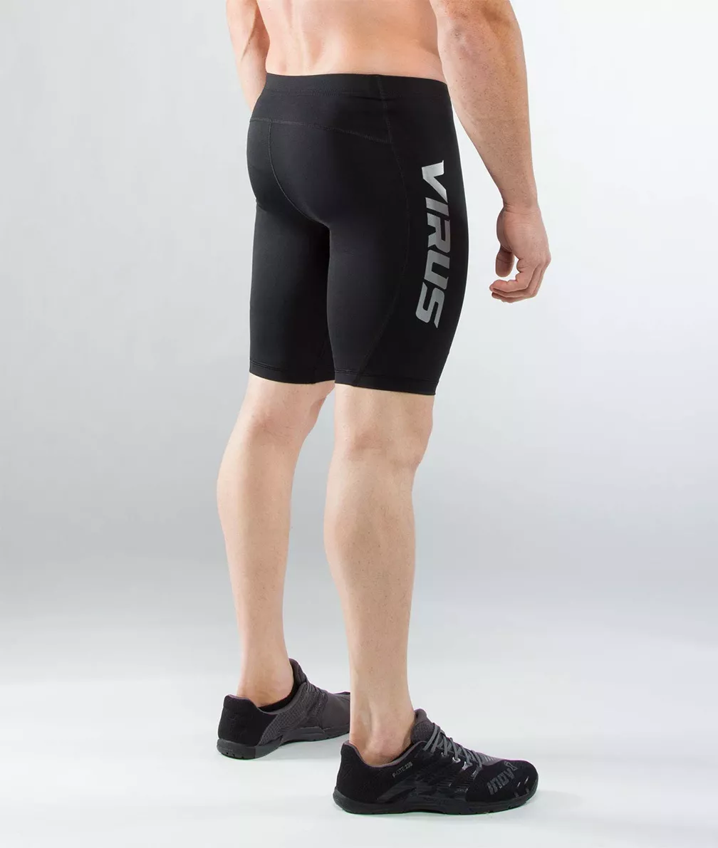 VIRUS Men's Compression Shorts - Black