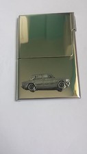 Triumph Dolomite ref274 Car on a Stainless Steel Business Card Holder