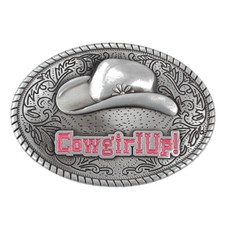 Cowgirl Belt Buckle Western Cowboy Native American CGL-01 