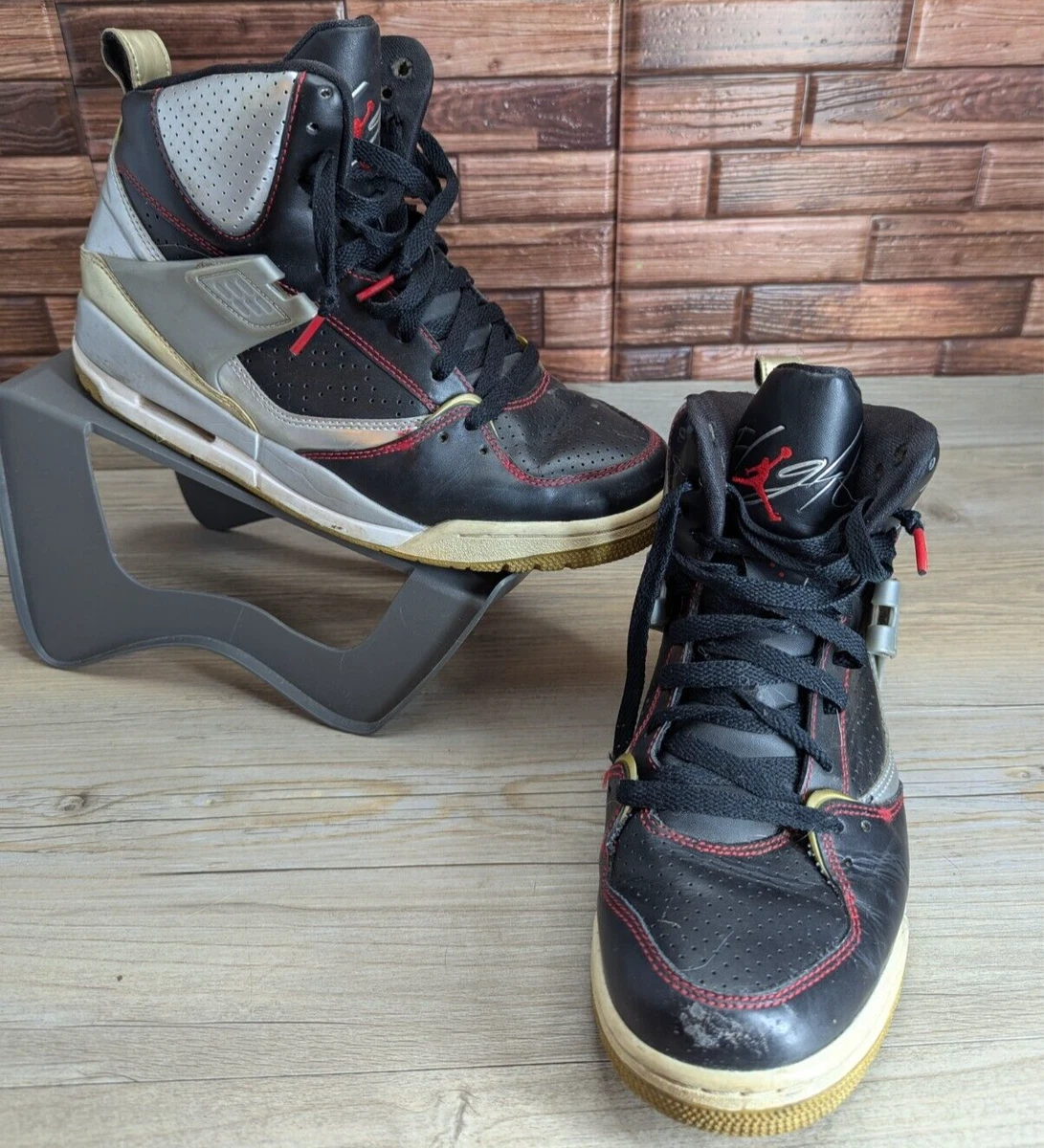 Jordan Flight 45 Max High Black Gym Red for Sale | Authenticity