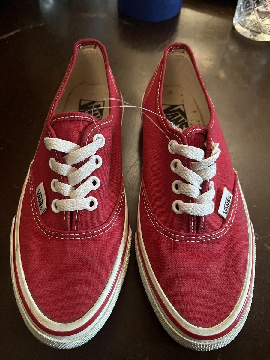 RARE 1980s Vintage Vans Made In USA Authentics Size Men's Size 6