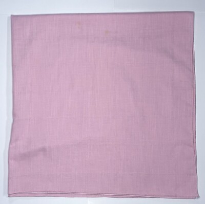 Vera Neumann Light Pink Pointelle Square Tablecloth Granny Cottage Core  READ