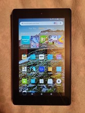 Amazon Fire 7 7th Gen 2017 7" WiFi Alexa Tablet 8GB Black - Great Condition