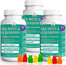 Sea Moss Gummies Elderberry Biovitalica - Parent 3 