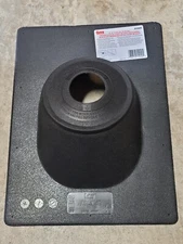 12PK Oatey Black 16" x 12" Base No-Caulk Roof Pipe Flashing For 3"-4" Pipe 11920