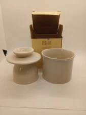 MRS ANDERSON'S Butter Keeper Crock ~ Keeps Butter Fresh Spreadable  Ceramic Dish