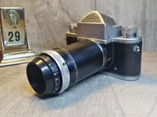 Zenit C RARE Vintage Soviet SLR Camera USSR Lens I23U 4.5/110 For Macro Shooting