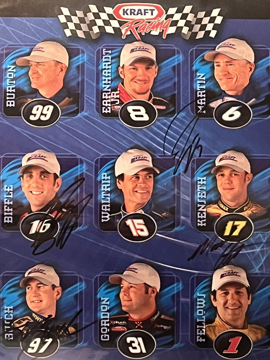 MATT KENSETH, MARK MARTIN, KURT BUSCH, GREG BIFFLE ~ Kraft Racing