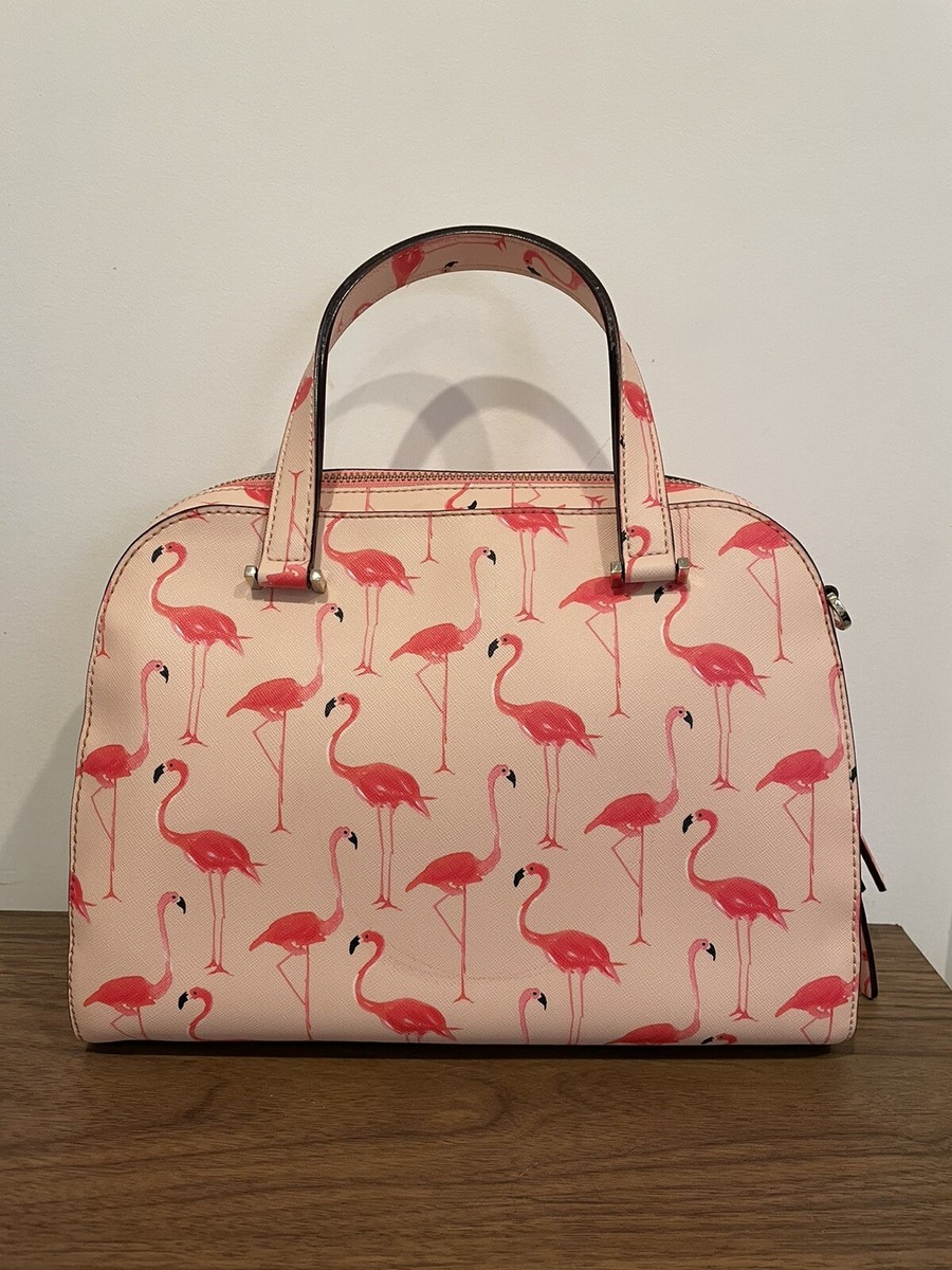 kate spade new york *° フラミンゴバッグ Kate Spade New York Flamingo Pink Handbag Felix Newbury Lane Tote